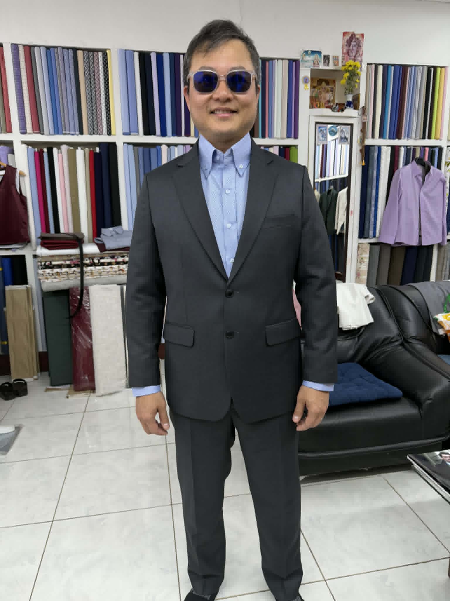 Business attire fitting