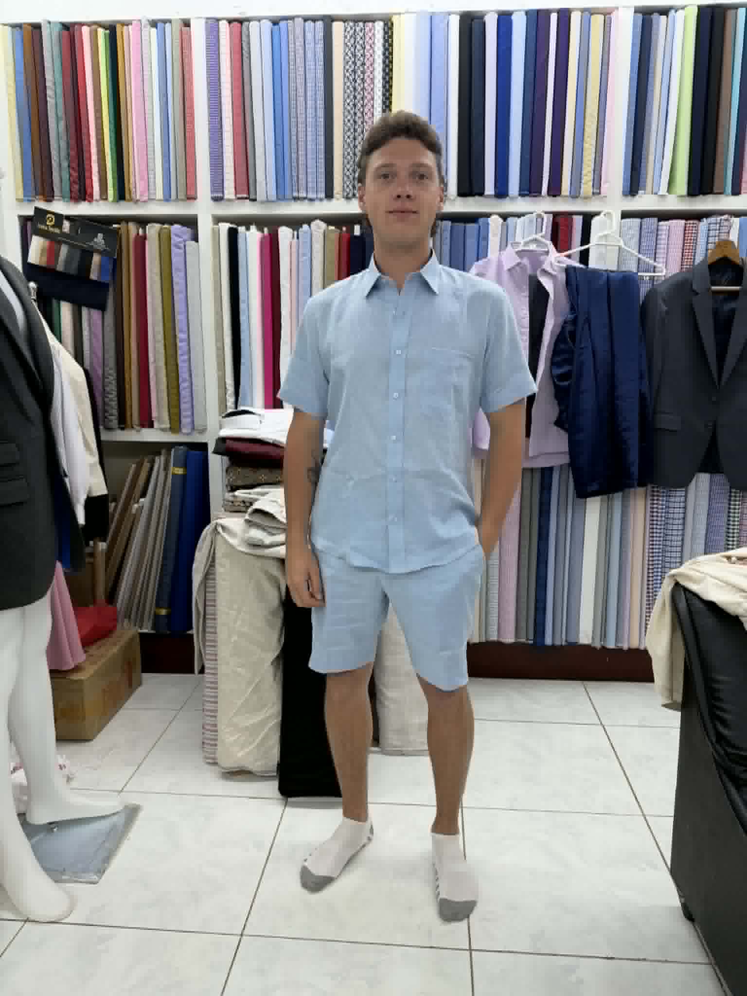 Casual linen set