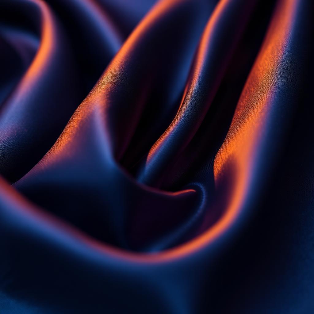 Como Silk fabric swatch close-up